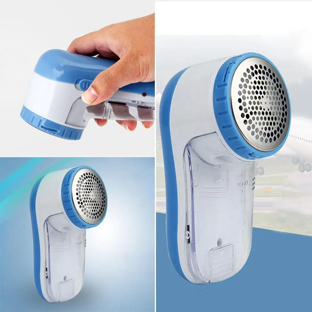 white blue Ткани и мебель электрический USB перезаряжаемое устройство для удаления ворса товары для дома - Цвет: white blue