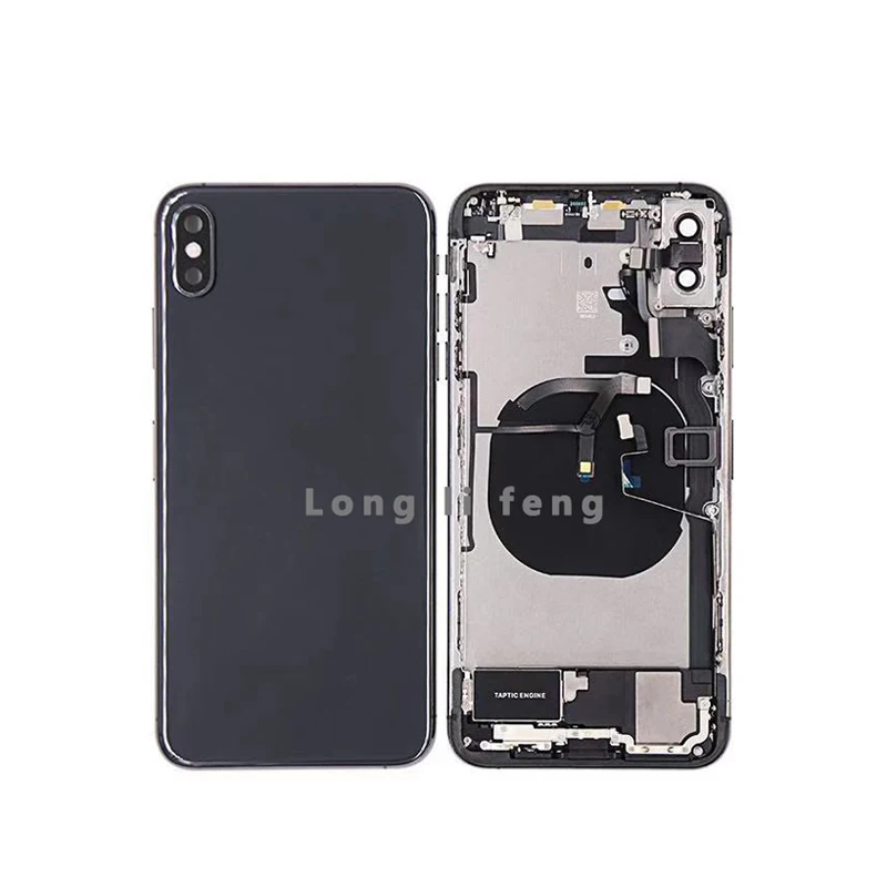 Iphone 7G 7Plus 8G 8Plus X полный корпус, задняя средняя рамка Корпус Полный Корпус в сборе, крышка батареи, с flexibl