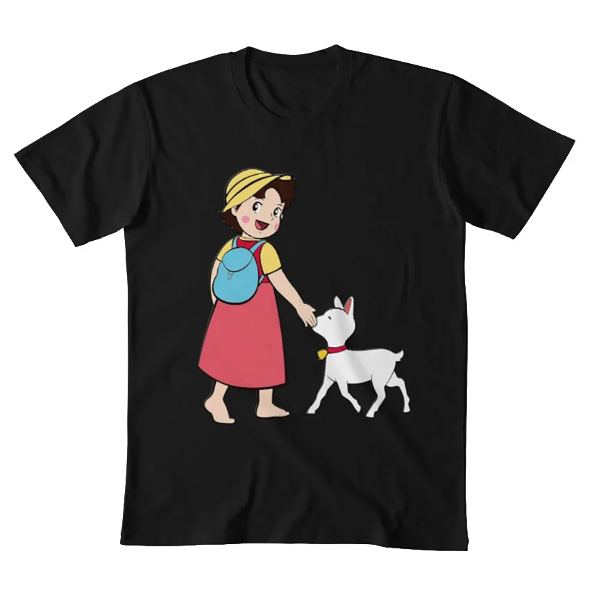 Heidi and litle goat футболка heidi alps switzerland комиксы аниме мультфильм ТВ шоу сериал фильм книга