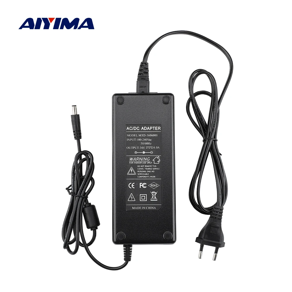 DC36V 6A Amplifier Power Adapter Power Supply For Home Theater TPA3255