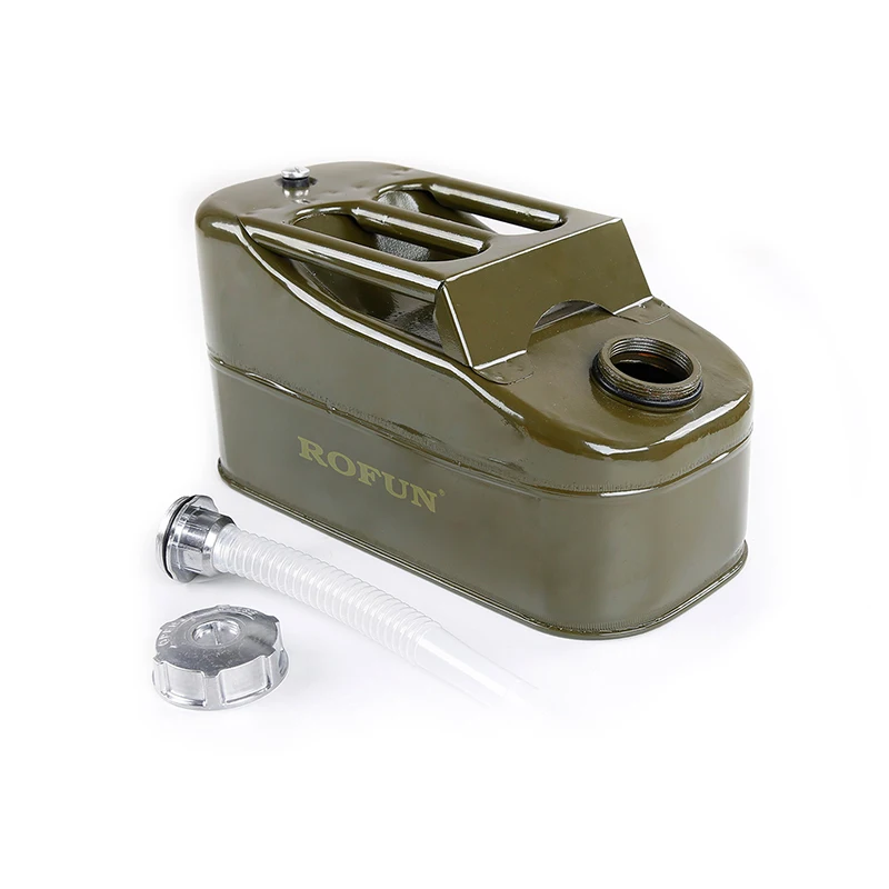 

Army Green Metal Tank Gas Fuel Ratio Mix Can Set For 1 / 5 1 / 6 Remote Control Gasoline Vehicle Remote Control Auto Parts