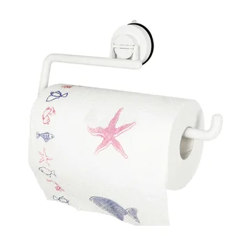 

Non-perforated Kitchen Special Tissue Holder Roll Paper Suction Cup Storage Rack Toilet Hook Rag Bracket