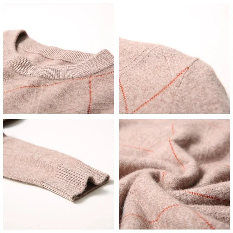 COODRONY Brand 100% Merino Wool Sweater Men Fashion Plaid Pull Homme Winter Thick Warm Pullover Men Soft Cashmere Sweaters 93048 COODRONY Brand 100% Merino Wool Sweater Men Fashion Plaid Pull Homme Winter Thick Warm Pullover Men Soft Cashmere Sweaters 93048