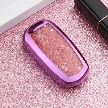 

Quicksand car key case For Geely Atlas SUV Boyue borui Coolray Emgrand NL3 EX7 X7 EC7 GX7 EC715 RV EC718 GT GE SC6 GC9