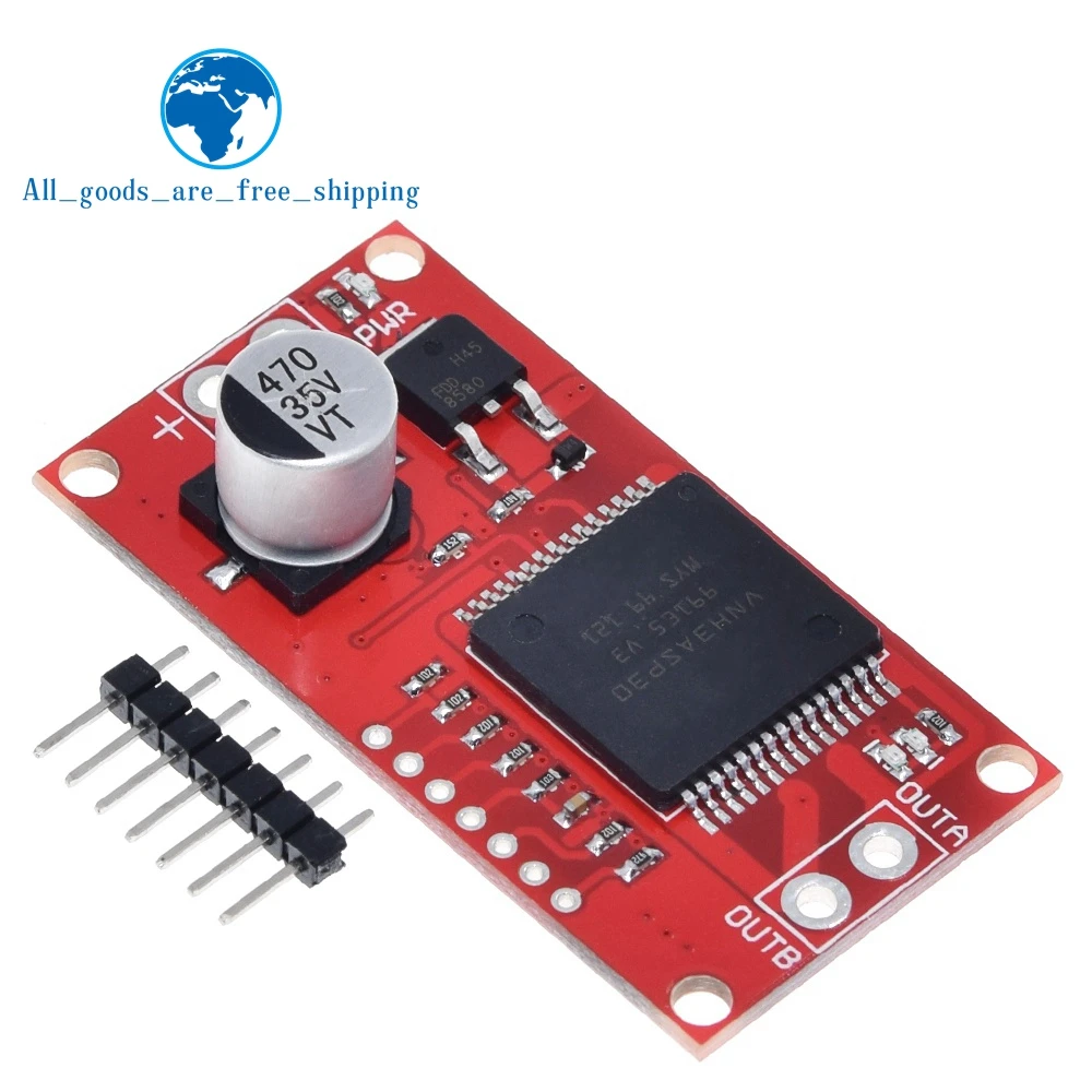 

VNH2SP30 Moto Shield Full Bridge Stepper Motor Driver Module High Current 30A Drive Board For Arduino Replaced L298 H-bridge