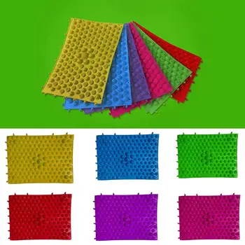 

Acupressure Therapy Mat Reflexology Blood Circulation Simulator Foot Massage Pad Each board can be connected as a larger massage