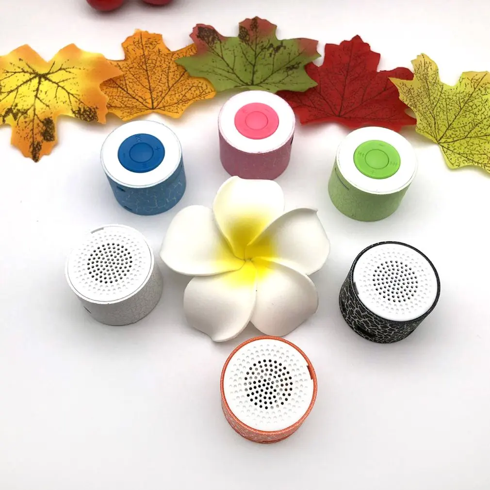 Portable Mini Stereo LowSpeakers Music Player Wireless Tf Speaker Hifi Mp3 Player Portable Speakers Subwoofer