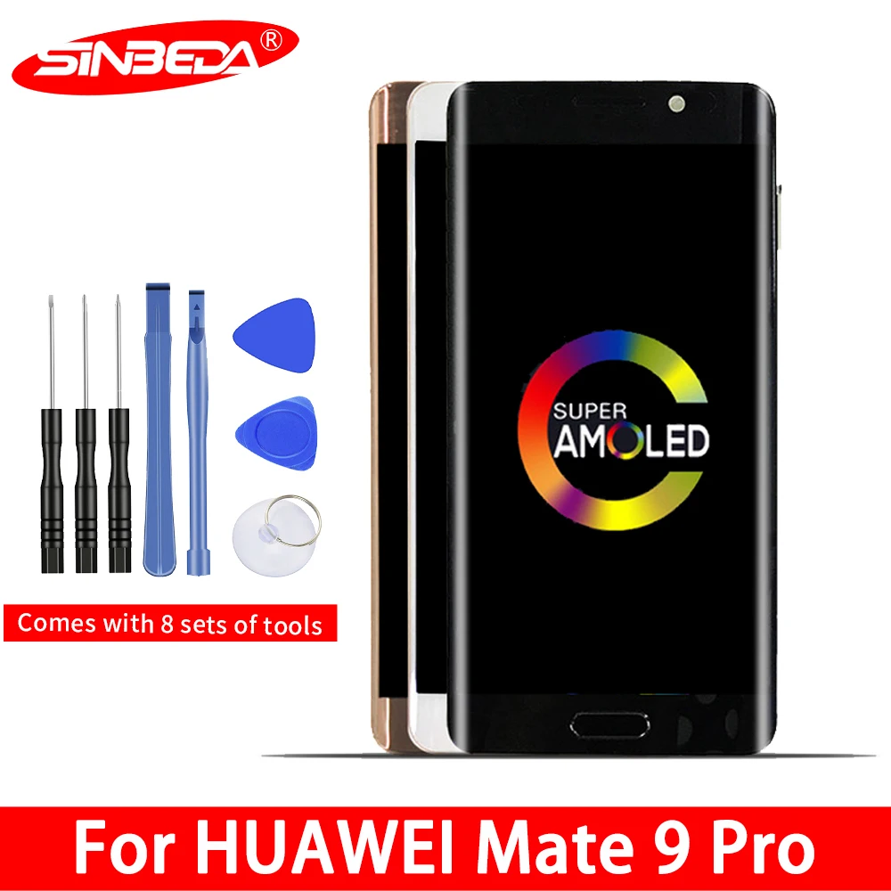 

Sinbeda 5.5"AMOLED For HUAWEI Mate 9 Pro LCD Display Touch Screen with Frame For HUAWEI Mate 9 Pro Display Mate 9 Mate 9 Pro LCD
