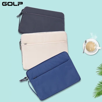

GOLP Laptop Bag Sleeve Case for Macbook Air Pro 11 12 13 13.3 15 15.4 Universal Notebook Cover Handbag Briefcase