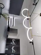 Lamparas-De-Techo-Suspension Chandelier-Lighting Postmodern Dinning-Room Luminaire Lampen