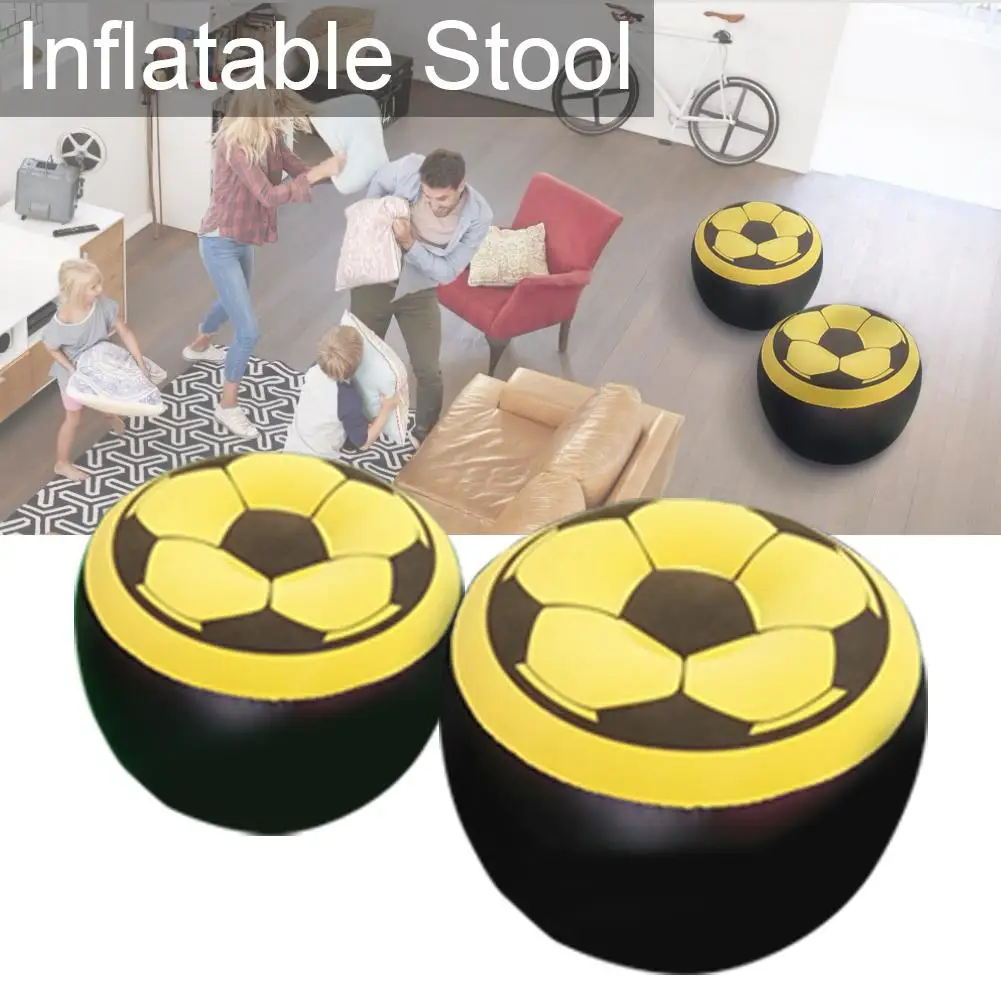 

Travel Inflatable Stool Environmental Protection PVC Seat for Man Women Children