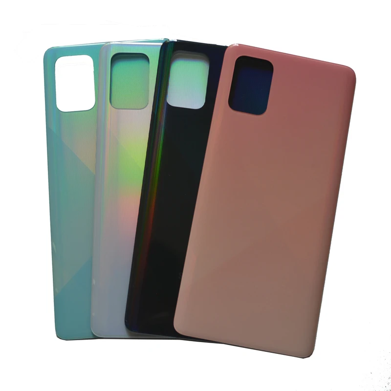 Задняя крышка для Samsung Galaxy A71 A51 A31 A515 A715 с клеем | Мобильные телефоны и аксессуары