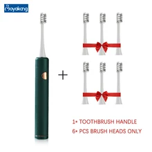 

Boyakang Electric Tooth Brush Sonic 4 Cleaning Modes Smart Timing IPX7 Waterproof Dupont Bristles Type-C Charger Adult