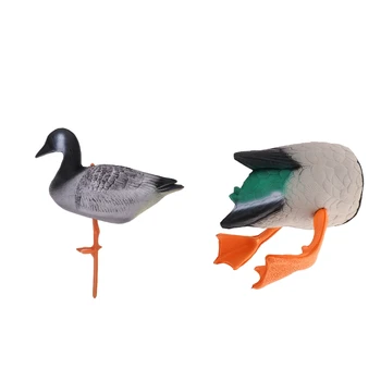 

2Pcs Hunting Decoy Mallard Duck Butt Hunting Decoys Goose Hunting Decoy Hunting Shooting Decoy Greenhand Gear Garden Yard Decors