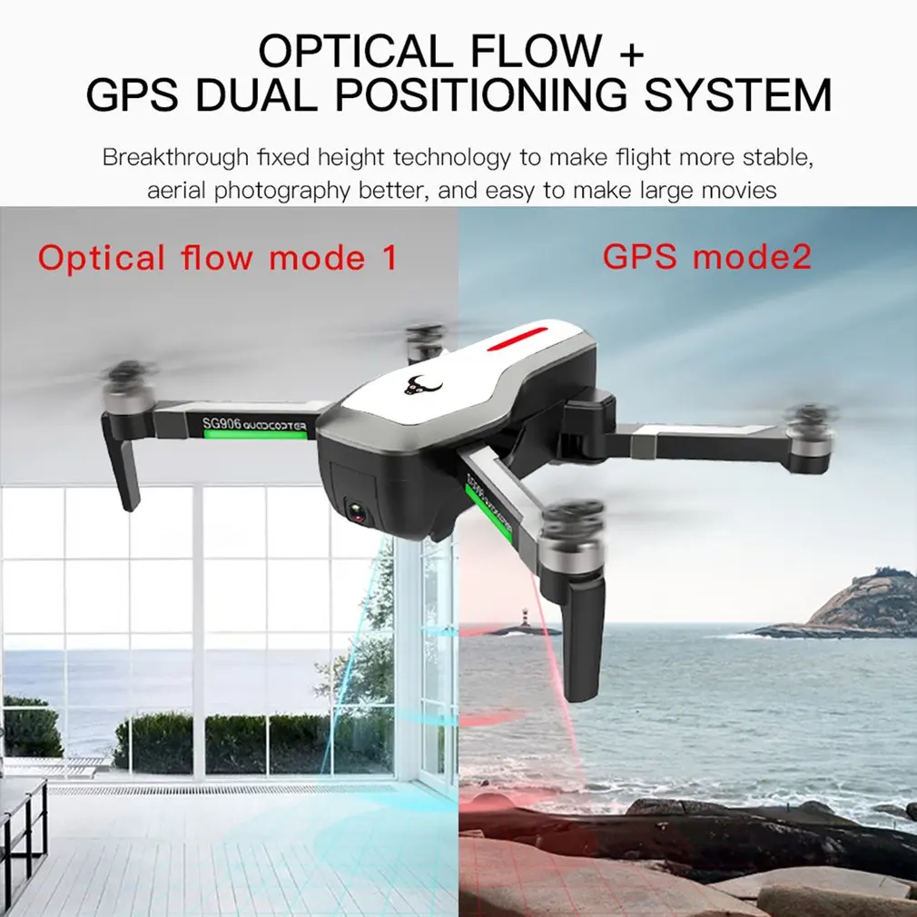 SG906 gps 5G wifi FPV с селфи складной 1080 P/4 k Ультра HD камера RC Дрон Квадрокоптер RTF VS XS809S XS809HW SG106 Квадрокоптер