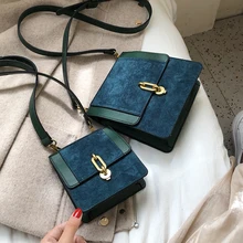 Винтажная модная женская сумка с откидным верхом Новая высококачественная матовая женская дизайнерская сумка из искусственной кожи с замком