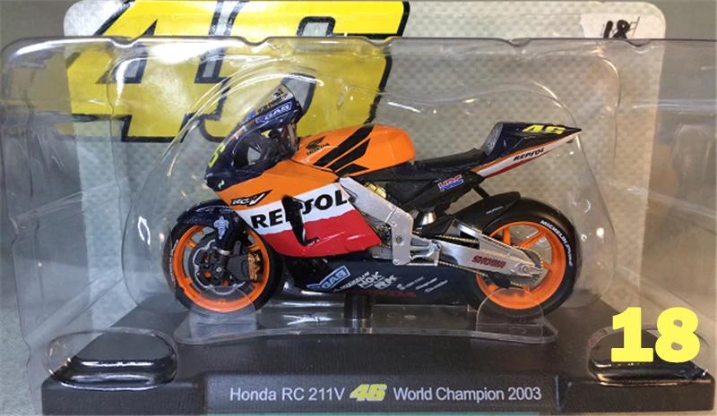 1:18 Apulia Yamaha Honda 11 см литье под давлением сплав мотоцикла статический дисплей модели автомобилей вентиляторы Favorit коллекция детей Рождественский подарок