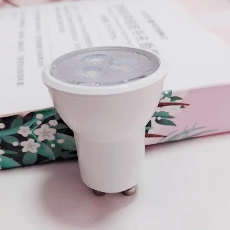 Dimmable Светодиодный точечный светильник светодиодный мини GU10 MR11 3 Вт 35 мм лампа