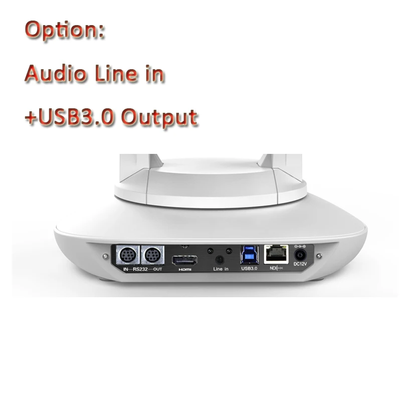 : DANNOVO 35x Zoom NDI UHD Video Camera, Support Audio Line in, VISCA, ONVIF, POE Camera(DN-HDC8035A-4K-NDI)