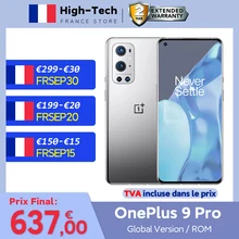 OnePlus 9 Pro 5G  8GB/12GB 256GB Smartphone Snapdragon 888 120Hz Fluid Display 2.0 Hasselblad 50MP Ultra-Wide Global Rom