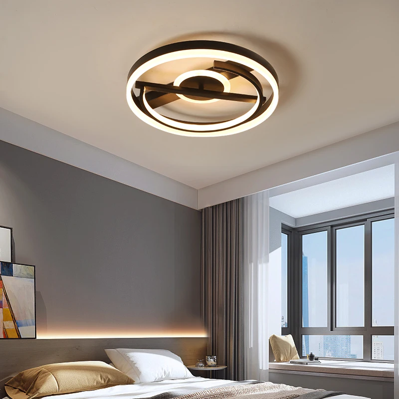Chandelierrec, современный светодиодный светильник, люстры для гостиной, спальни, AC85-265V, домашнее освещение, канделябро, низкие потолочные люстры