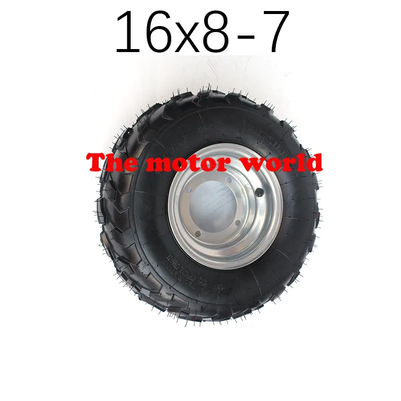 Картинг детская коляска ATV UTV 16X8-7 ATV шин бескамерное колесо шины с концентратор обод для 50cc 70cc 90cc 110cc 125cc 250cc вездеход