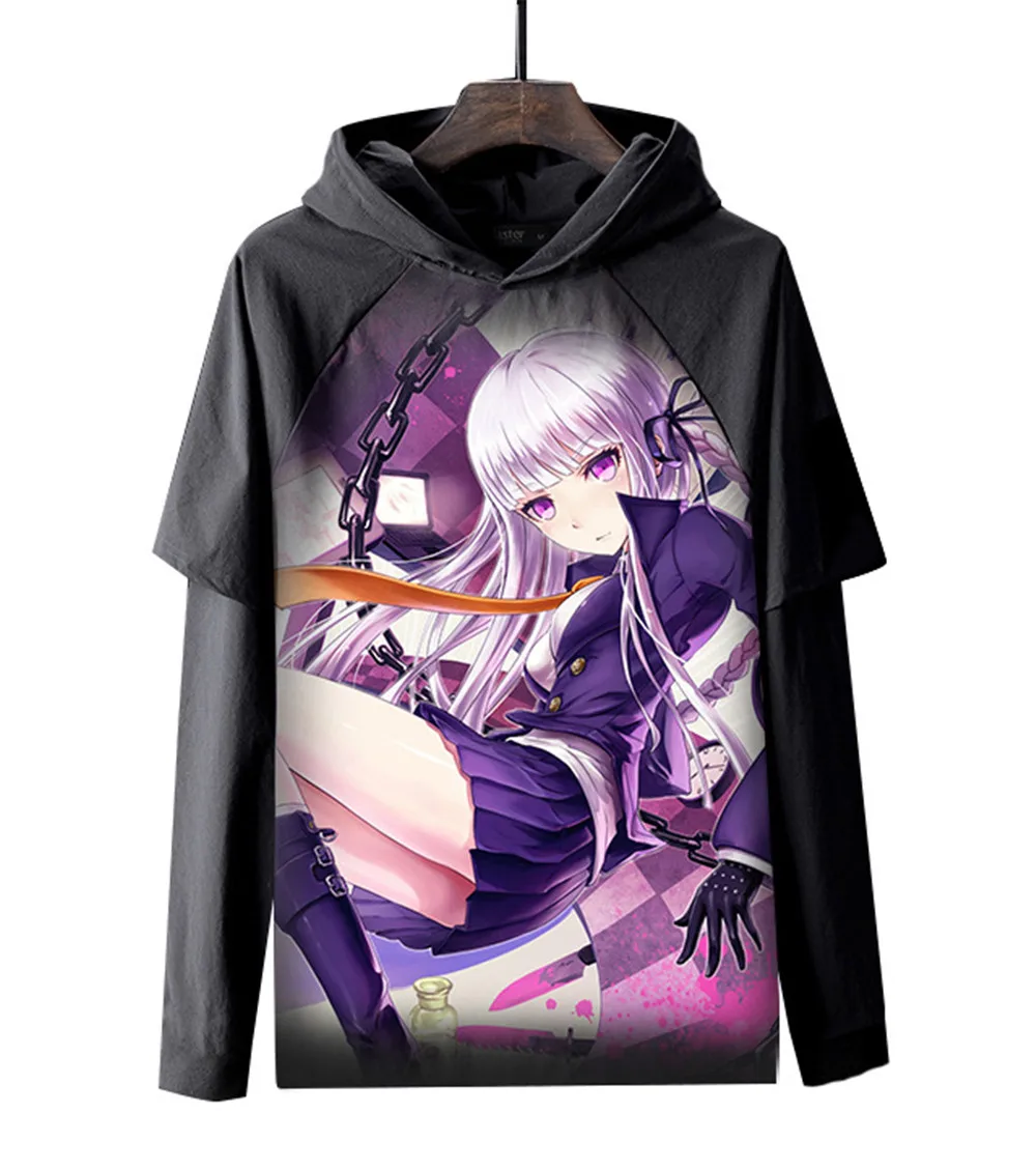 Аниме игра Danganronpa 2 Monokuma Nanami ChiaKi Hinata Hajime косплей костюм унисекс толстовки рождественские костюмы - Цвет: Style 9