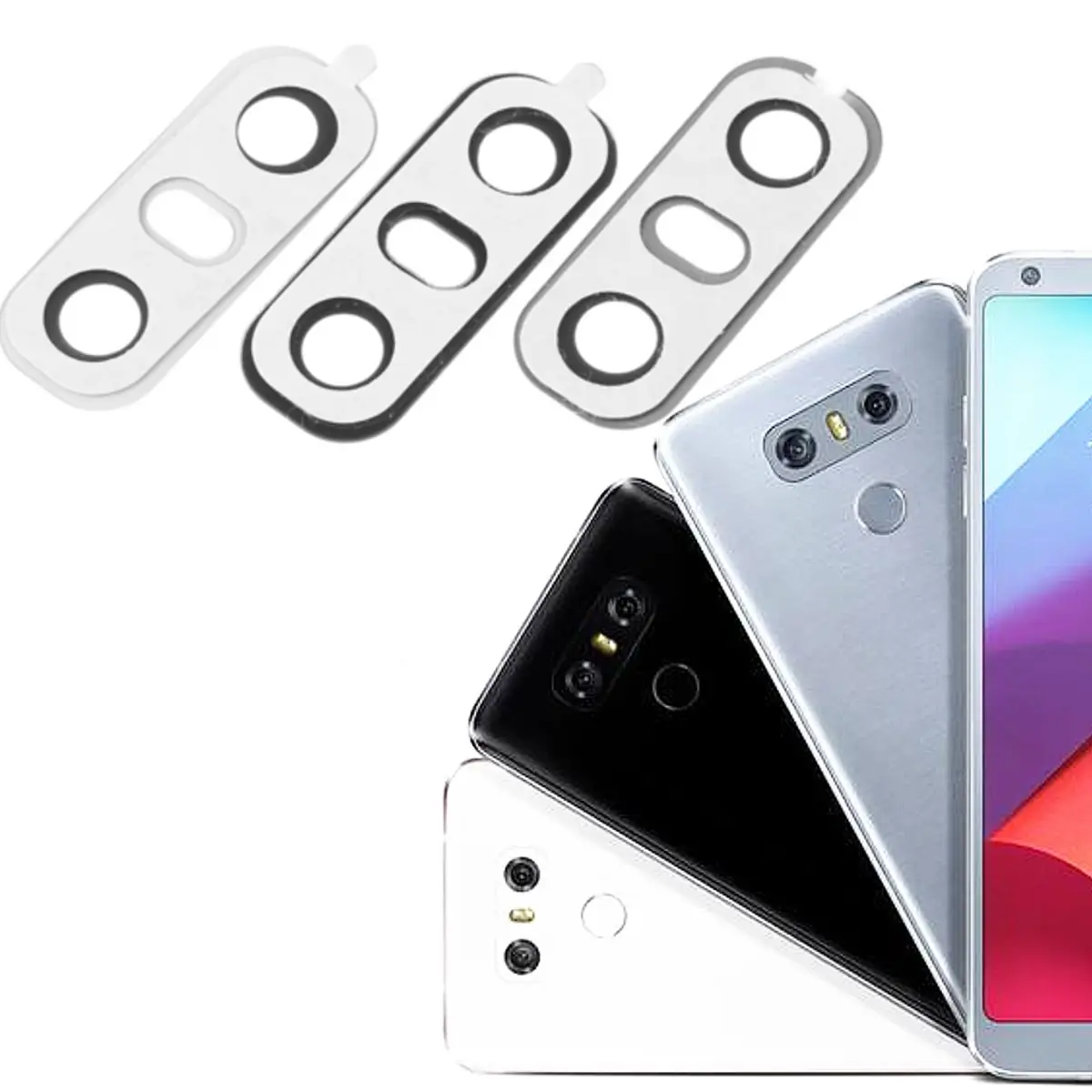 Сменная задняя крышка объектива камеры для LG G6 H870 H871 H872 LS993 VS998 модель ударопрочные аксессуары
