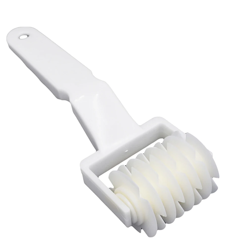Kitchen Plastic Pull Net Pizza Knife Wheel Pasta Lattice Roller Cutter Dough Biscuit Pie Baking Tool Cutter Kitchen Accessories