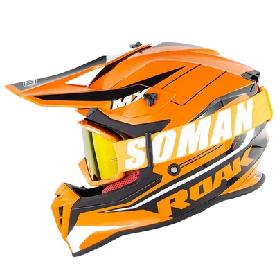 Мото rcycle шлем сертификации ECE MX Dirt шлем для кроссового велосипеда moto cross внедорожный шлем Мотокросс Capacetes moto Casco capacete - Цвет: Бежевый