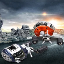 GLEEGLING Professional 12+ 1 BB Fising катушки для наживки, магнитный тормоз, 8 кг/17,6 фунта, Рыболовная катушка, 6,3: 1 соотношение, катушки для наживки