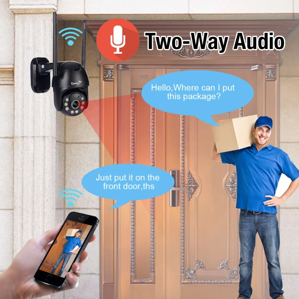 Livre à Prova Vigilância de Segurança p sem Fio 360 ao ar Câmera Wifi Ptz Velocidade Dome Cctv Onvif Dwaterproof Água Ipcam Camara Exterior ip 2mp 1080 9 fio ptz speed dome cctv onvif 360