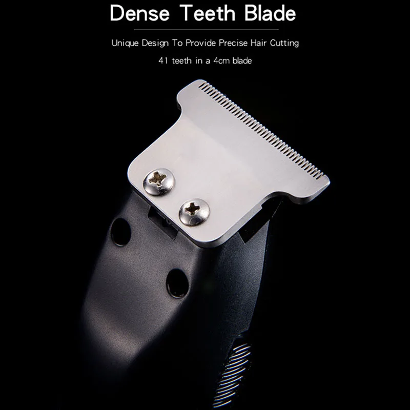 HTC 전문 오일 헤드 전기 클리퍼, 카빙 레트로 헤어 면도기, 충전식 면도기, 무선 이발 가정용 헤어 트리머