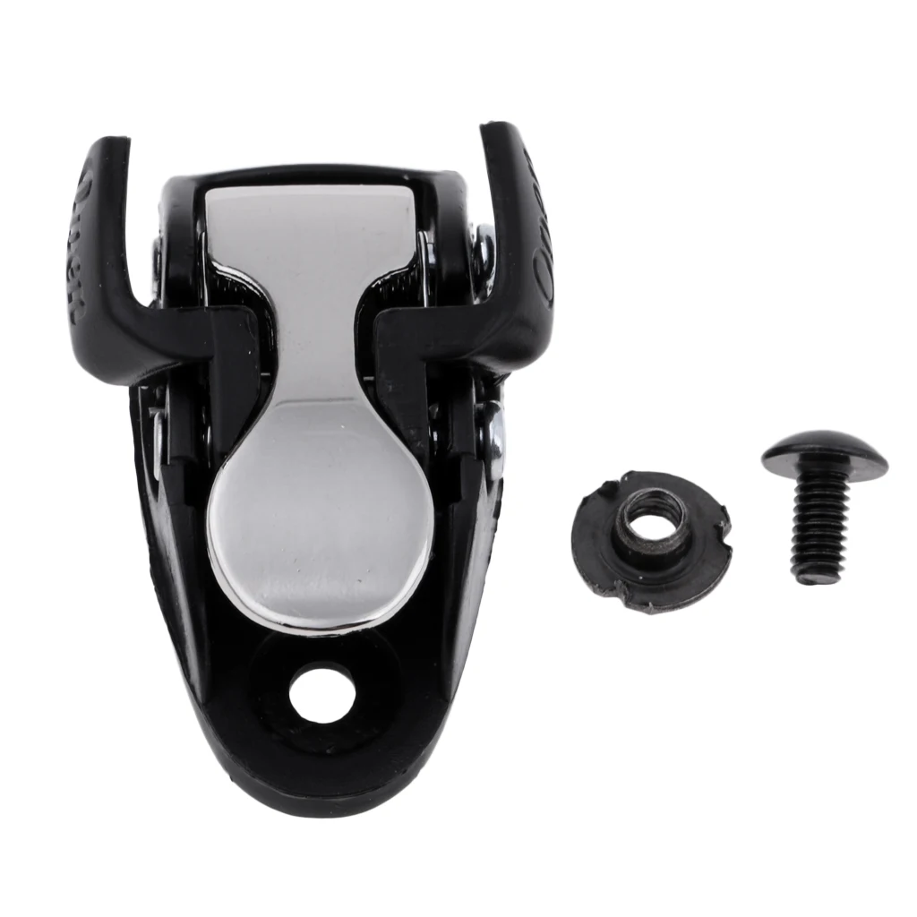 Inline Roller Shoes Skate Replacement Spider Buckle with Screw Nut Black, Simple to Install, Easy to Use