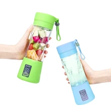 380 мл портативная соковыжималка Электрический USB Перезаряжаемый блендер для фруктовых коктейлей миксер мини сок френчпресс быстро блендеры еда процессор