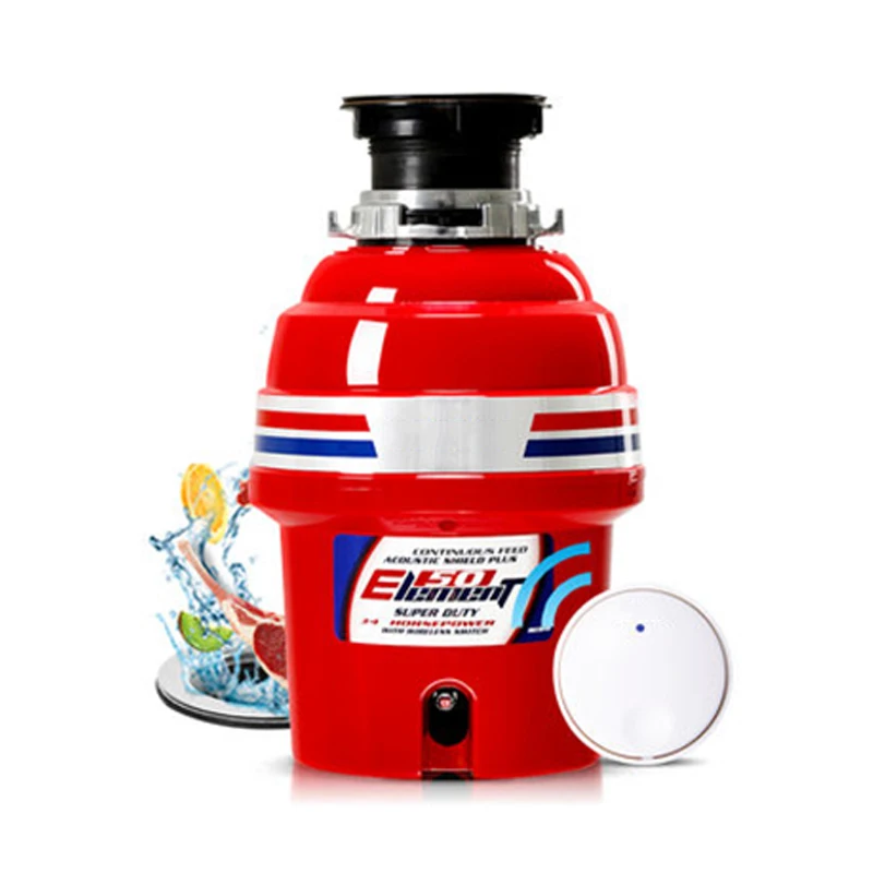 

Полностью автоматическая кухонная дробилка E50 для отходов пищевых продуктов, двигатель постоянного тока, бытовая производительность, дробилка для раковины, кухонная дробилка для отходов, машина 220 В