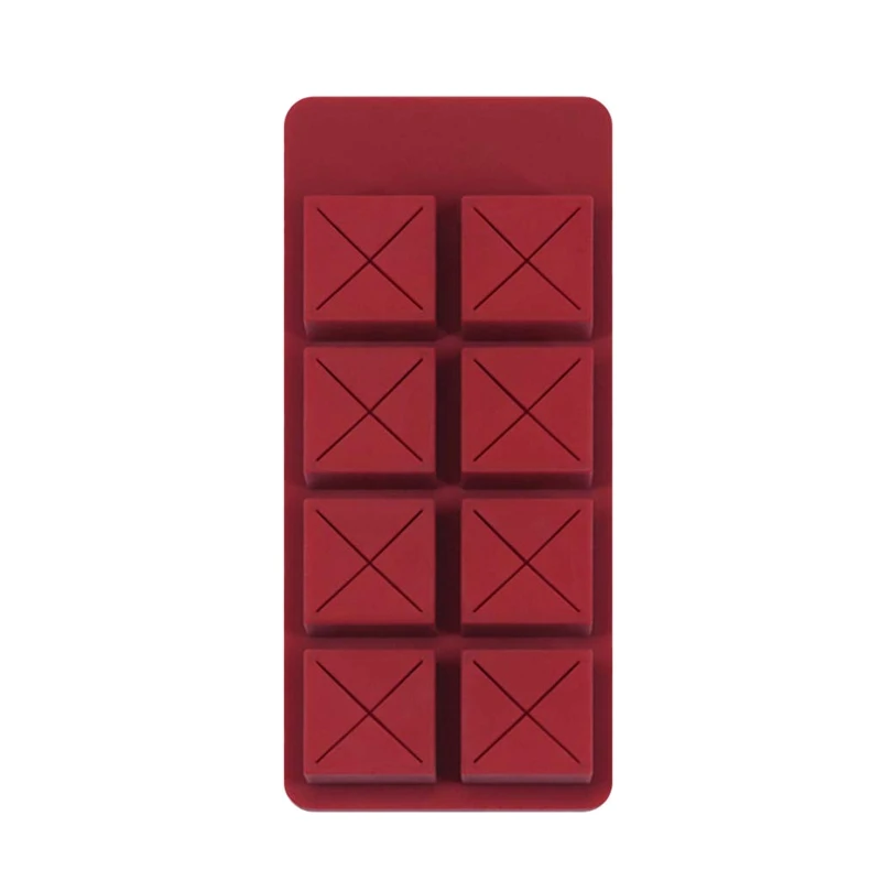 

Home Creativity Chocolate Lipstick Storage Box Simple 8 Grid Desktop Jewelry Storage