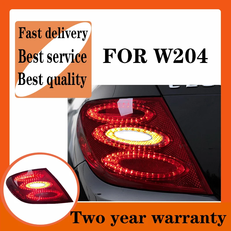 For MercedesBenz CClass W204 Tail Light 20072011 Assembly Modified Full LED Driving Light