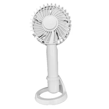 

Q19 Handheld Usb Charging Mobile Phone Bracket Fan Student Desktop Fan Silent Summer Portable Small Fan