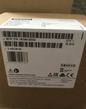

Free shipping Simatic 6ES7214-1AG40-0XB0 S7-1200 1214C CPU Module 6ES7 214-1AG40-0XB0 6ES72141AG400XB0 Original New 14 DI 24V