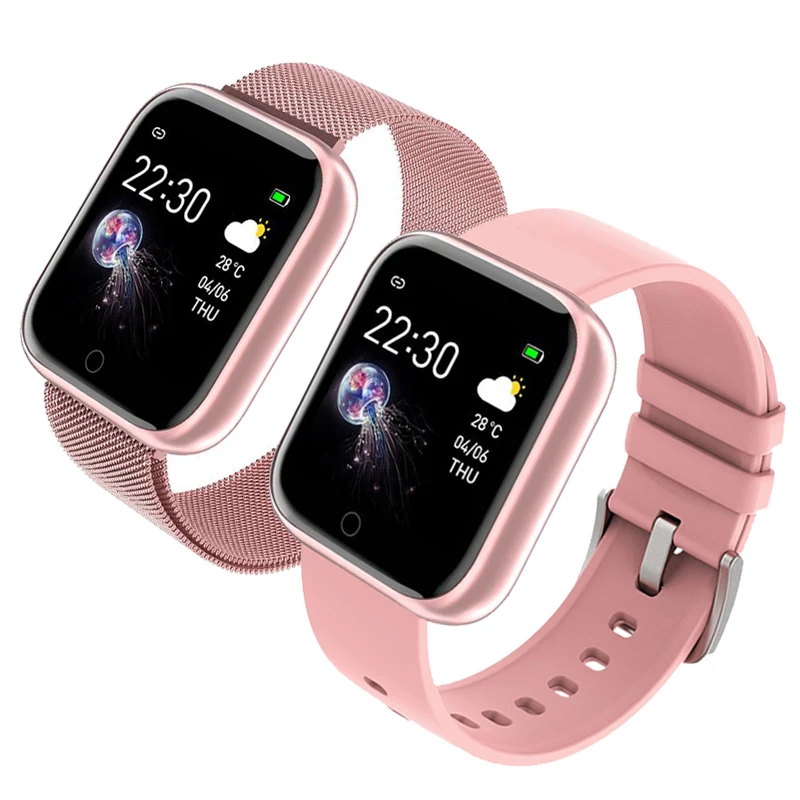 

Smart Watch 2020 Sports Blood Pressure Heart Rate Monitor Smart Bracelet Life Waterproof Bluetooth Watch for Android IOS