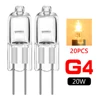 Cheap NEW Wholesale 20pcs 10pcs Halogen Lamps G4 Base 20W 12V Energy Saving Tungsten Halogen JC Type Light Bulb Lamp 2017 ► Photo 2/6