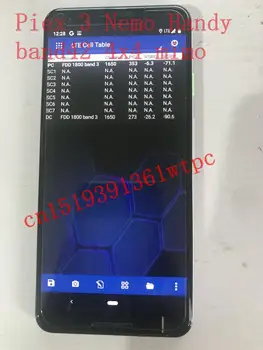

Free shipping DHL + Pixel 3 Nemo Handy , Support Band 42 4X4 mimo ,QAM256 , 5CA VOLTE .. Test
