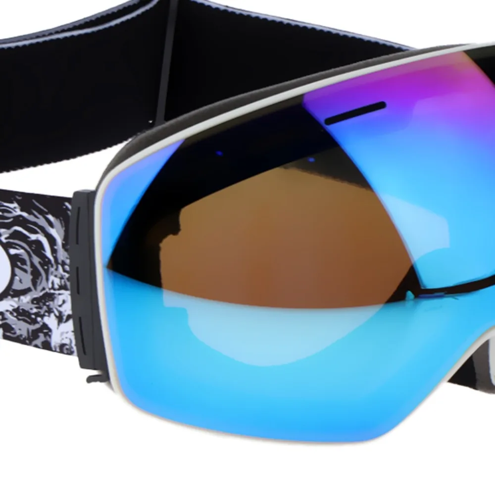 Лыжные очки, очки, противотуманные, лыжные, снежные очки, УФ-защита, лыжные очки, лыжные, мужские, женские, снежные очки, уличные, зимние, спортивные