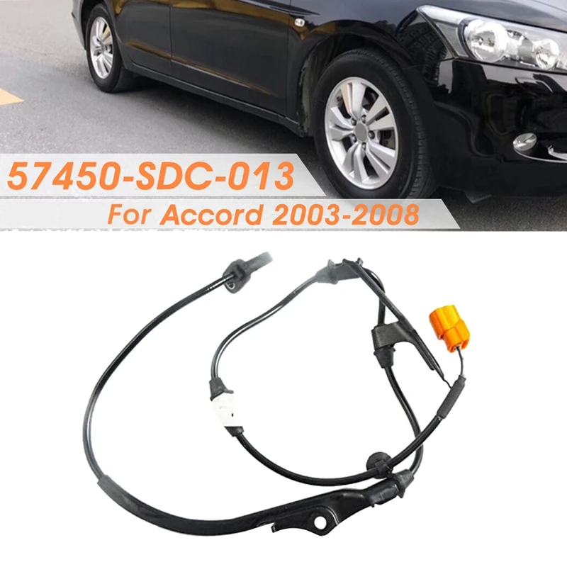Автомобильный датчик скорости переднего и правого колеса для Honda Accord 2,0 2,2 2,4 2003-2008 57450-SDC-013