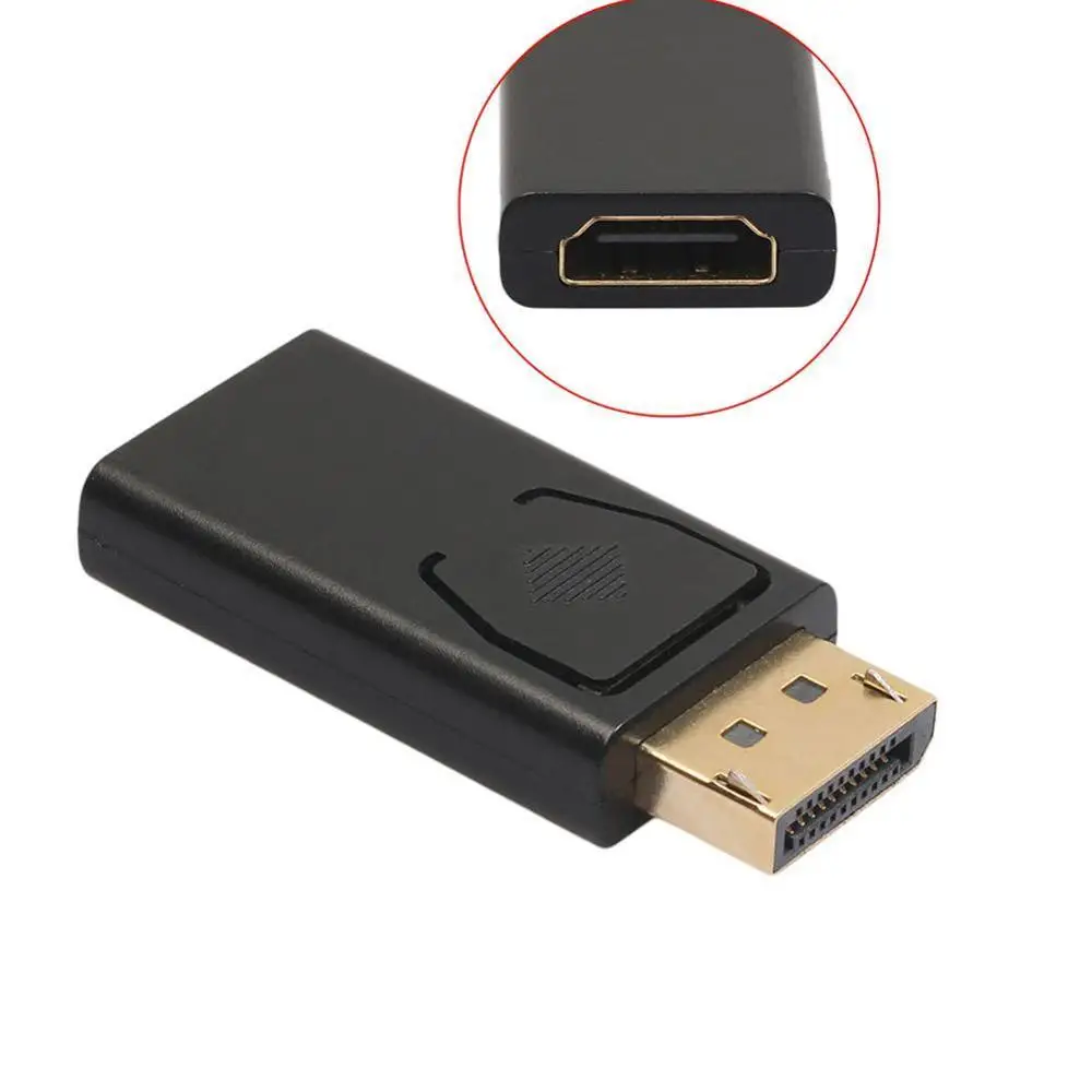 

Original For HP/DELL Laptop PC Male To Female DP to HDMI Cable Display Port to 1080P HDMI Adapter Converter