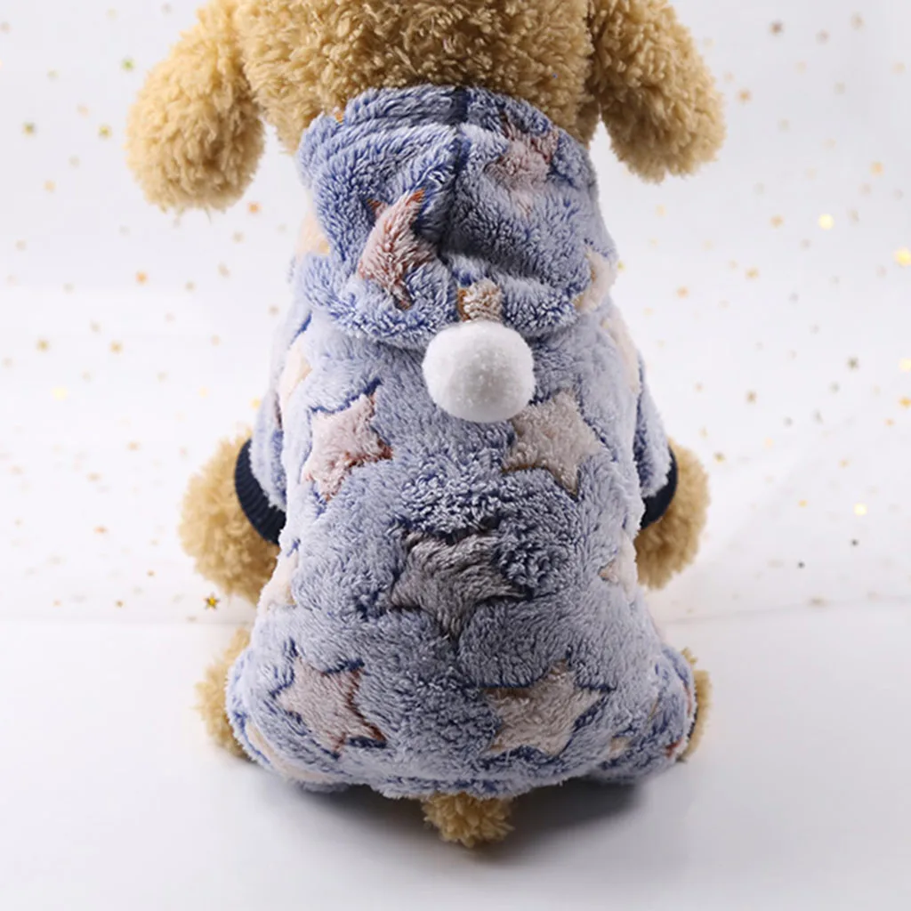 Домашнее животное Кошка Собака Рождество печати флеш зимняя теплая одежда платье утолщенная одежда продукт для домашних животных пальто для собак куртка щенок чихуахуа