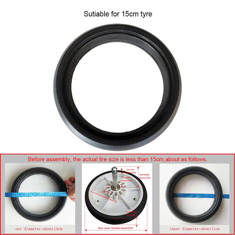 baby stroller accessories outdoor Stroller Wheel Cover For 13.5CM 15CM 23.5CM Baby Cart Wheels Compatible Yoyo Yoya Yoyaplus Stokke Xplory V3 V4 Series Pram best baby stroller accessories	