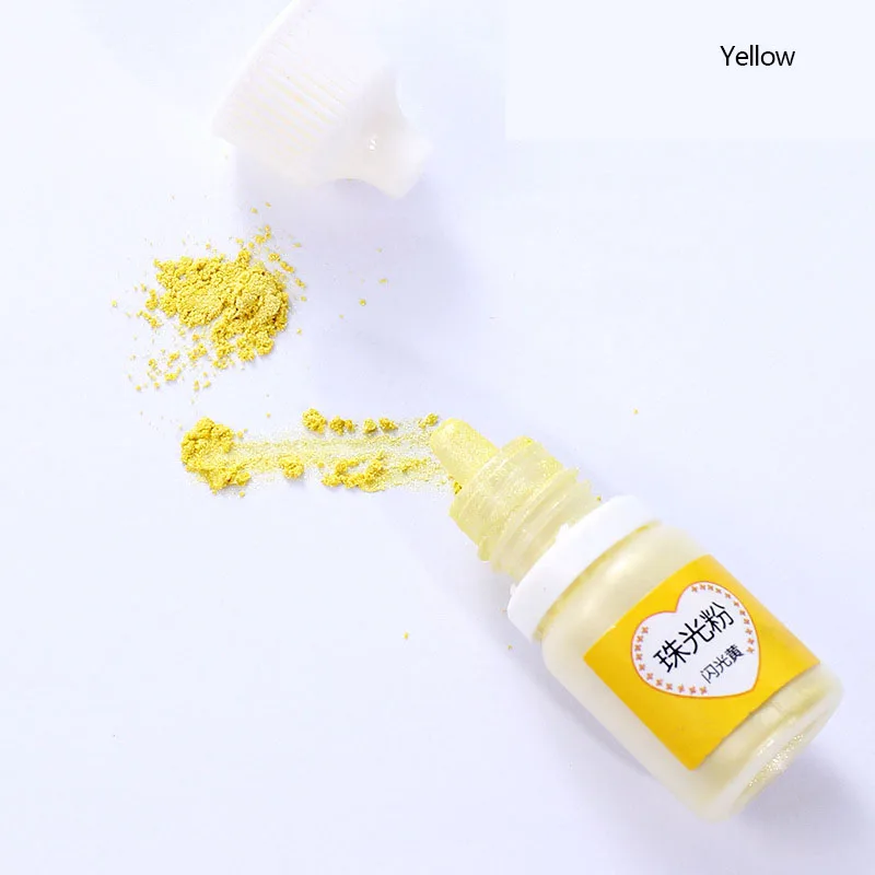 Ремесла пигмент порошок перламутровая слюда УФ эпоксидная смола DIY ремесла