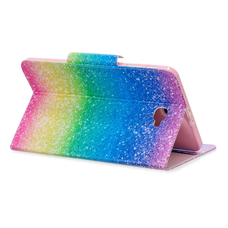 Wekays For Samsung Tab A6 10.1 Cartoon Unicorn Leather Case For Samsung Galaxy Tab A6 A 6 2016 10.1 T585 T580 T580N Cover Cases